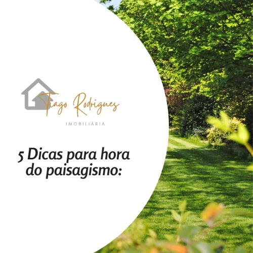 Comprou sua chácara em Igaratá? Temos 5 dicas para hora do paisagismo.